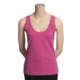 Joan Vass Scoop Neck Seam Tank Top (For Women)