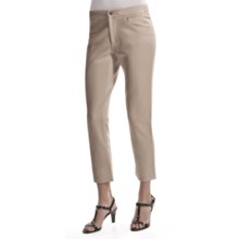 Joan Vass Seamed Ankle Pants (For Women) in Sable - Closeouts
