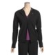 Joan Vass Single-Button Short Jacket (For Women)