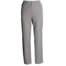 Joan Vass Stripe Trouser Pants (For Women) in Ink Cloud - Closeouts