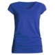 Joan Vass Studio Molly Shirt - Cotton Jersey, V-Neck, Short Sleeve (For Women)