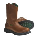 John Deere Footwear 11” Camel Work Boots - Waterproof (For Men)