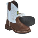John Deere Footwear Johnny Poppers Cowboy Boots - Removable Insert (For Kids and Youth)