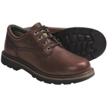 John Deere Footwear Oxford Work Shoes - Oiled Leather (For Men) in Dark Brown - Closeouts