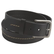 John Deere Tanned Leather Belt (For Men) in Black - Closeouts