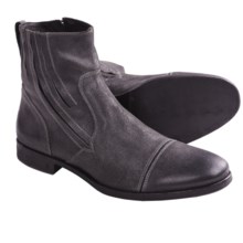 John Varvatos Ago Zip Boots (For Men) in Lead - Closeouts