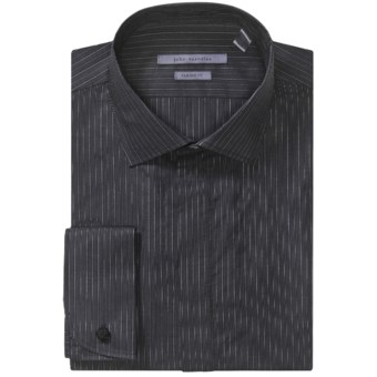 John Varvatos Collection Dress Shirt - Long Sleeve (For Men) in Licorice