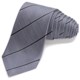 John Varvatos Collection Haberdasher Stripe Narrow Tie - 5-Fold (For Men)