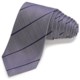 John Varvatos Collection Haberdasher Stripe Narrow Tie - 5-Fold (For Men)