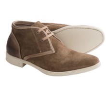 John Varvatos Dylan Chukka Boots - Suede (For Men) in Clay - Closeouts
