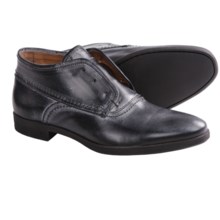 John Varvatos Dylan Laceless Chukka Boots - Leather (For Men) in Black - Closeouts