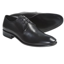 John Varvatos Richard Tux Oxford Shoes - Leather (For Men) in Black - 2nds