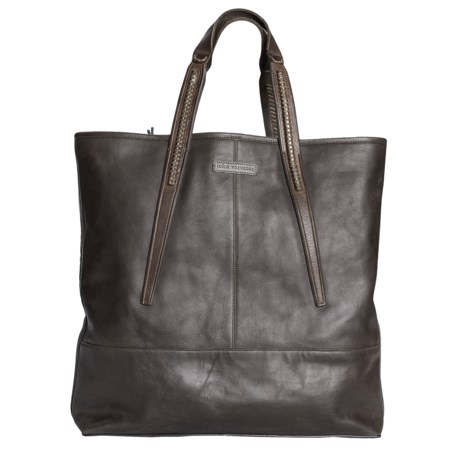 39%OFF トートバッグ ジョンバルベイトスリチャーズレザーショッピングトートバッグ John Varvatos Richards Leather Shopping Tote Bag