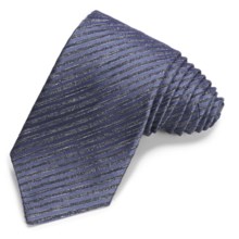 John Varvatos Star USA Narrow Striated Pinstripe Tie (For Men) in Blue - Closeouts