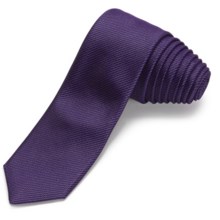 John Varvatos Star USA One by One Skinny Tie (For Men) in Purple - Closeouts