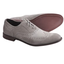 John Varvatos Star USA Sid Buck Wingtip Shoes - Suede (For Men) in Griffin - Closeouts