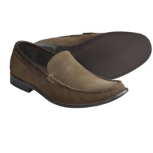 John Varvatos Star USA Side Buck Venetian Loafer Shoes - Suede (For Men) in Clay - Closeouts