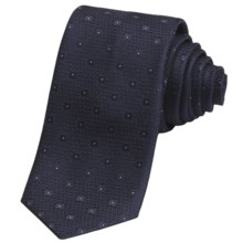 John Varvatos Star USA Silk Dot Tie (For Men) in Navy - Closeouts