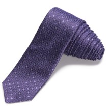 John Varvatos Star USA Skinny Filetti Optic Tie (For Men) in Purple - Closeouts