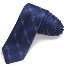 John Varvatos Star USA Skinny Silk Tie (For Men) in Blue - Closeouts