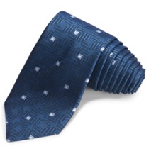 John Varvatos Star USA Stargazer Narrow Neat Tie (For Men) in Steal Blue - Closeouts