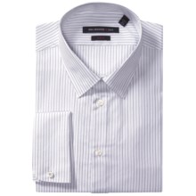 John Varvatos Star USA Striped Dress Shirt - Slim Fit, Long Sleeve (For Men) in Morning Rain - Closeouts