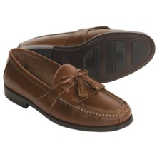 Johnston & Murphy Aragon II Kiltie Shoe - Tasseled Moccasin (For Men) in Tan - Closeouts