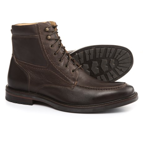 johnston and murphy moc toe boot