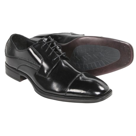 Johnston and Murphy Birchett Cap Toe Shoes Oxfords For Men