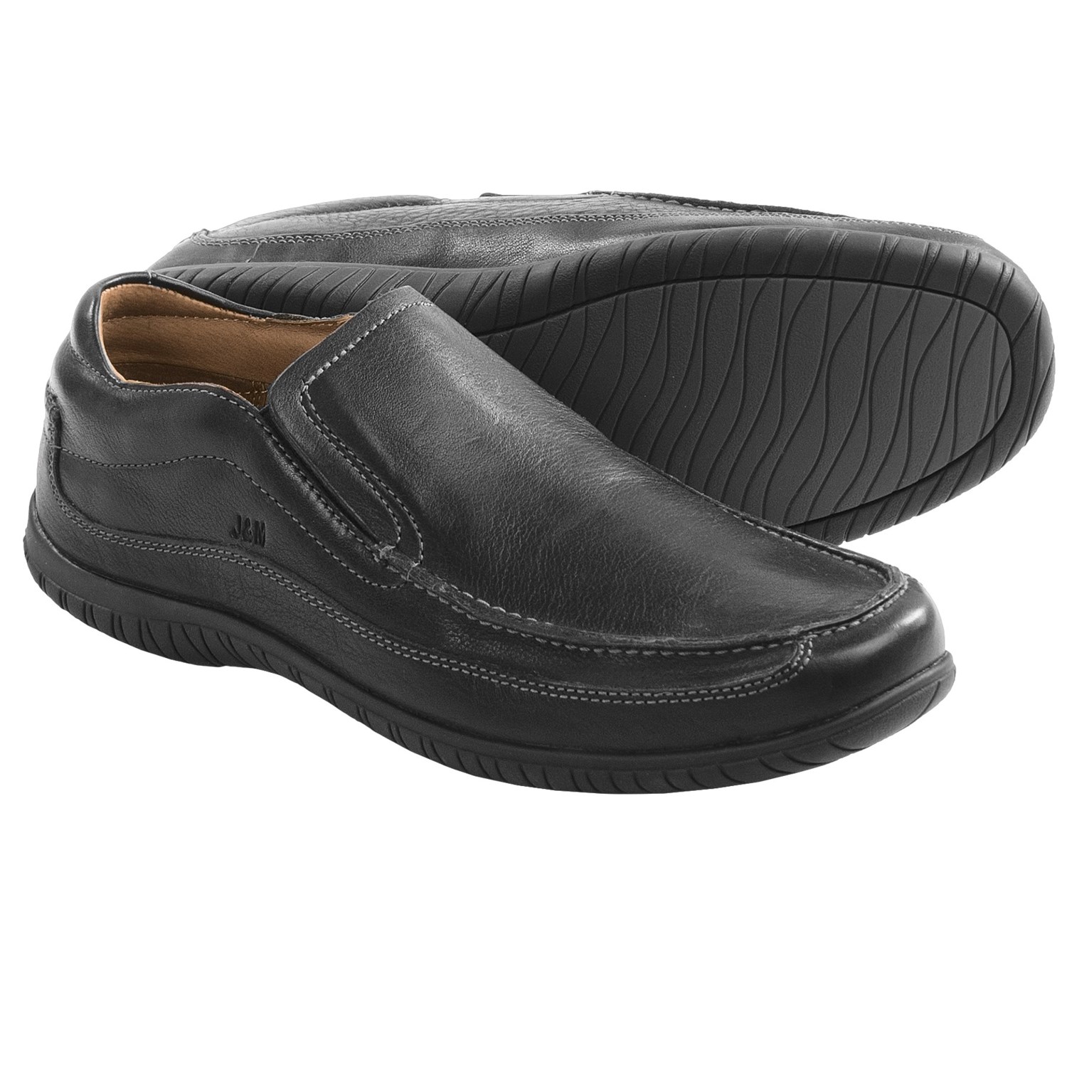 johnston-and-murphy-cawood-shoes-slip-ons-for-men-in-black~p~8968n_01 ...