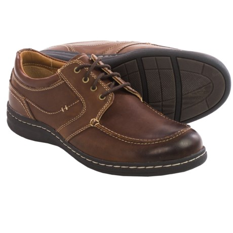 Johnston and Murphy McCarter Moc Toe Shoes Leather For Men
