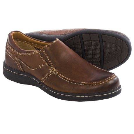 Johnston and Murphy McCarter Shoes Leather Slip Ons For Men
