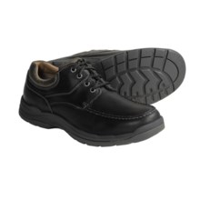 Johnston & Murphy Ridgemont Shoes - Waterproof Leather  (For Men) in Black - Closeouts