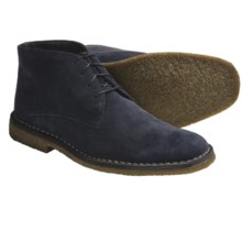 Johnston & Murphy Runnell Chukka Boots - Suede (For Men) in Blue Suede - Closeouts