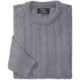 Johnstons of Elgin Cable-Knit Lambswool Sweater (For Men)