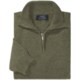 Johnstons of Elgin Cashmere Sweater - Zip Neck (For Men)