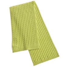 Johnstons of Elgin Cashmere Throat Warmer Scarf (For Women) in Soda - Closeouts