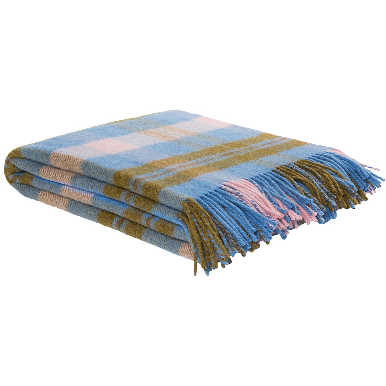 Johnstons of Elgin Lambswool Throw Blanket