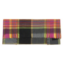 Johnstons of Elgin Merino Wool Scarf - Square (For Women) in Black/Pink - Closeouts