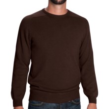 Johnstons of Elgin Scottish Cashmere Sweater (For Men) in Treacle - Closeouts