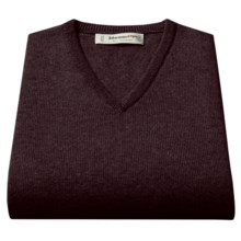 Johnstons of Elgin Scottish Cashmere Vest (For Men) in Cocoa - Closeouts