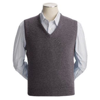 Johnstons of Elgin Scottish Cashmere Vest (For Men)