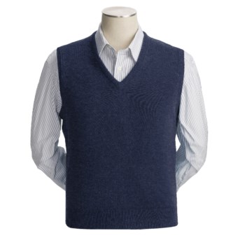 Johnstons of Elgin Scottish Cashmere Vest (For Men)
