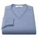 Johnstons of Elgin V-Neck Sweater - Scottish Cashmere (For Men)