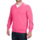 Johnstons of Elgin V-Neck Sweater - Scottish Cashmere (For Men)