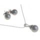 Joia de Majorca Necklace and Earring Set - Organic Pearl