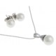 Joia de Majorca Necklace and Earring Set - Organic Pearl