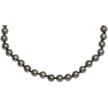 Joia De Majorca Necklace - Man-Made Pearl in Black - Closeouts
