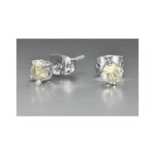 Jokara Birthstone Crystal Earrings - Sterling Silver in November - Closeouts