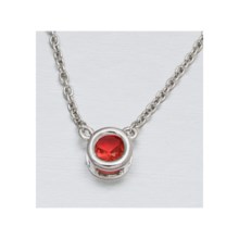 Jokara Birthstone Crystal Necklace in July - Closeouts